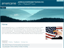 Tablet Screenshot of americanie.com